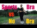 Sports Bra Vs No Bra Jump Rope Test