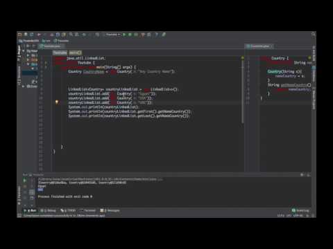 Java Programming Tutorials 40 More On Adding Objects To A Linkedlist Data Structure