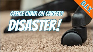 Stop DESTROYING Your Home Office Carpet! Build a Chair Mat F