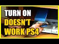 How To Turn ON PS4 If Power Button Doesn T Work Easy Tutorial
