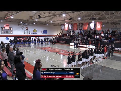 NGU Men's Basketball 2017-18 - North Greenville vs. Barton