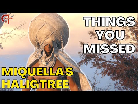The Top Things You Missed In MIQUELLA'S HALIGTREE!  - Elden Ring Tutorial/Guide