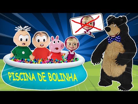 URSÃO CONVIDA TURMA DA MÔNICA E AMIGOS PARA BRINCAR NA PISCINA DE BOLINHAS