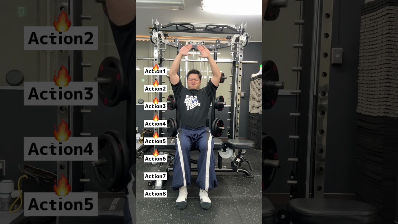 簡単な動きで背中を引き締めるトレーニングTraining to tighten your back with simple movements #exercise #training