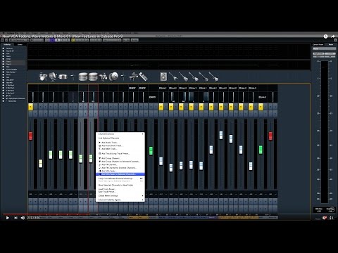 New VCA Faders, Wave Meters & More | New Features in Cubase Pro 8