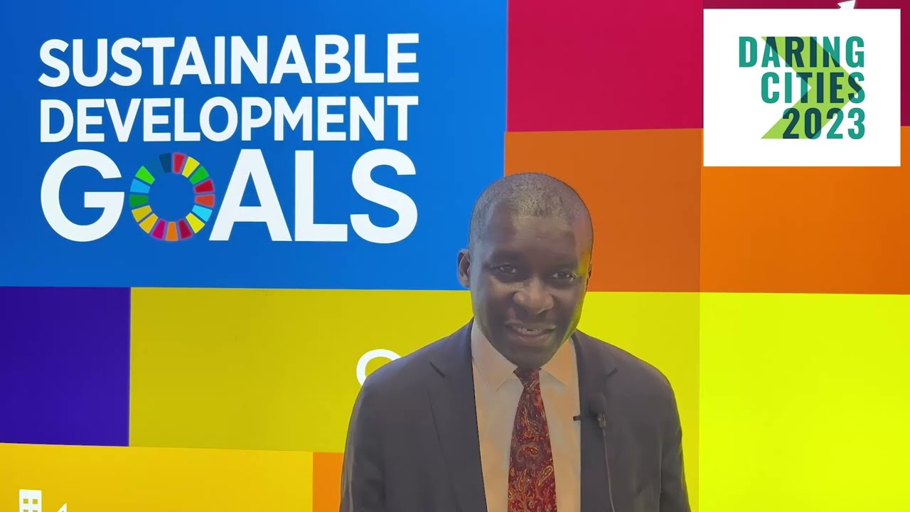 Quelimane Mayor Manuel de Araújo at the Daring Cities 2023 Dialogues