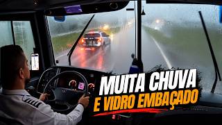 MUITA CHUVA E VIDRO EMBAÇADO NA SP-300🌧️