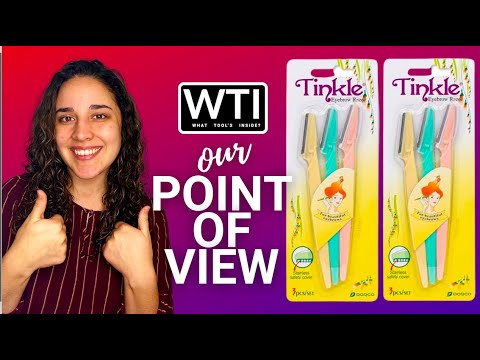 Dorco Tinkle Eyebrow Razors - WTI product video review