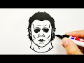How To Draw Mike Myers Head