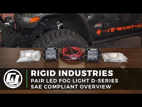 Rigid Industries | D-Series SAE Compliant LED Fog Lights