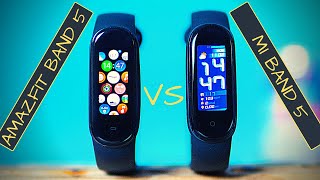 Xiaomi Mi Band 5 vs Amazfit Band 5: Which One is the Better Fitness Tracker?