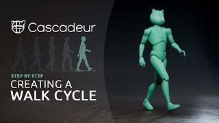 Creating a Walk Cycle in Cascadeur [UPDATED]