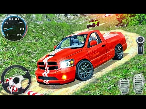 Offroad Jeep Cargo Driving 3D - 4x4 Pickup Truck Hill Driver Simulator - Android GamePlay
