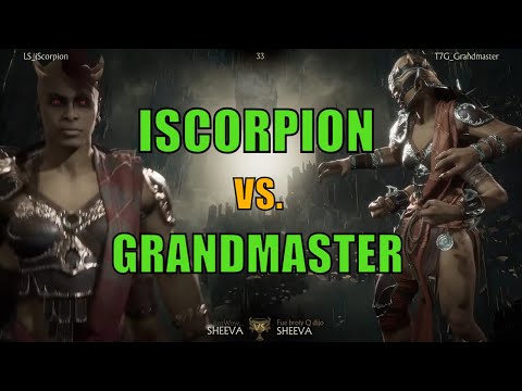 ISCORPION VS GRANDMASTER -  Sheeva vs Sheeva - MK11 Ultimate Pro Gameplay