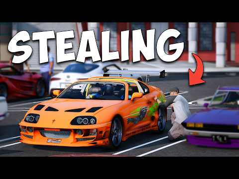 Stealing Cars in Japan Car Meet sa GTA 5