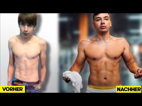 Von DÜNN zu MUSKULÖS: Kompletter Schritt für Schritt Plan