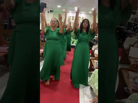 Conjunto de Gestos Levantai-vos Mulheres da Assembleia de Deus São José dos Ramos Paraíba 