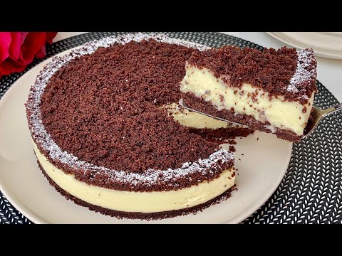 Without Cooking‼ ️When I have a few minutes, I prepare this cake! Very easy and very good 🤩