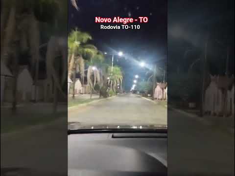 PASSANDO POR NOVO ALEGRE, SUDESTE DO TOCANTINS - RODOVIA TO-110