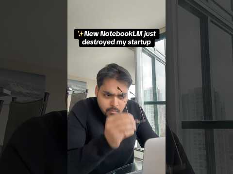 ✨New NotebookLM feature just destroyed my startup #notebooklm