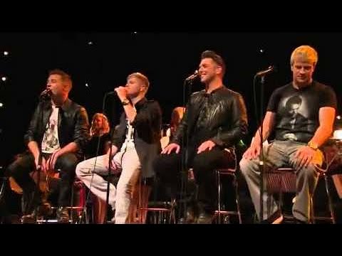 Westlife performing live “Please Stay”