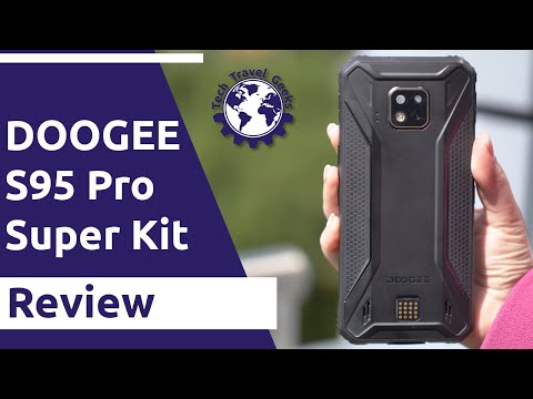 DOOGEE S95 Pro Super - Rugged Modular Phone Review - IP69K Waterproof Heavy Duty Smartphone