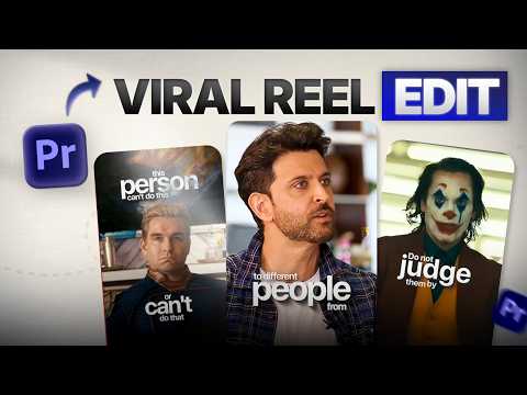 Viral Caption Animation Tutorial in Premiere Pro | Instagram Reels 2026