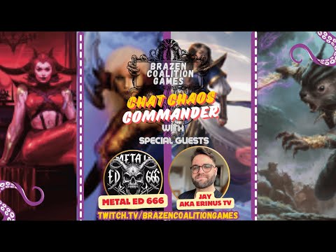 OUR MOST CHAOTIC GAME YET! Chat chaos Stream with ErinusTV and Metal_Ed666