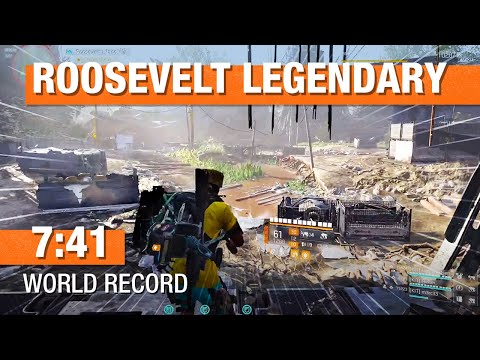 Division 2 Speedrun - Roosevelt Legendary 7:41 [KIT]