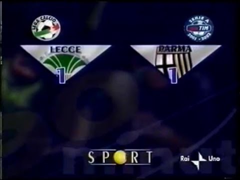2001-02 (1a - 26-08-2001) Lecce-Parma 1-1 [Chevanton,DiVaio] Servizio 90°Minuto Rai1