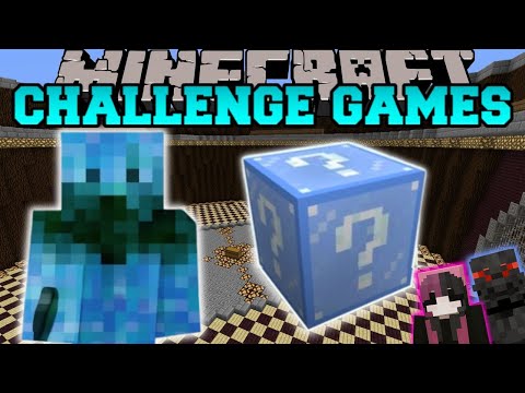 ICE BLAZE KNIGHT CHALLENGE GAMES - Lucky Block Challenge Games!