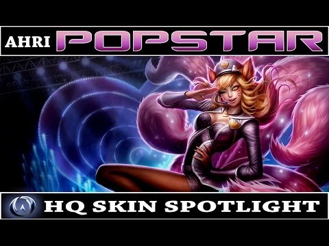 League of Legends: Popstar Ahri (HQ Skin Spotlight)