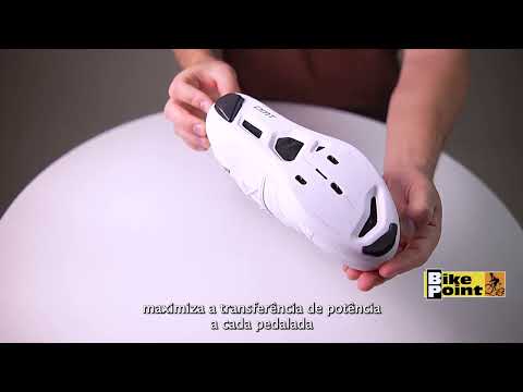 Sapatilha de Ciclismo DMT KR0 Evo Carbon NFC Speed Branca 2025