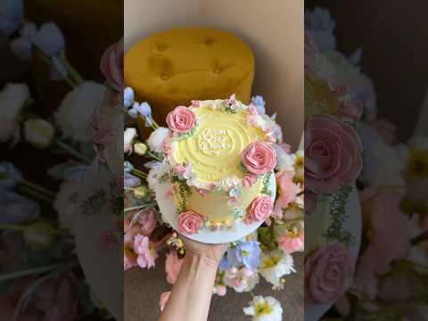 The most summary cakes in winter🤭💛🌸🌷🌱✨