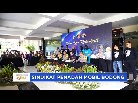 POLDA JATENG UNGKAP KASUS PENADAH MOBIL BODONG