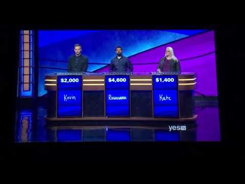 Double Jeopardy, Kevin Boettcher Day 3 - 2nd Daily Double (10/3/19)