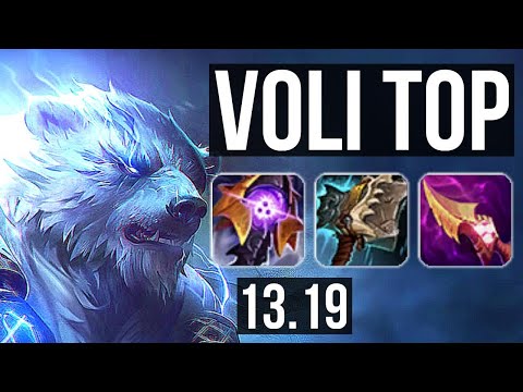 VOLIBEAR vs MORDEKAISER (TOP) | 300+ games | EUW Master | 13.19
