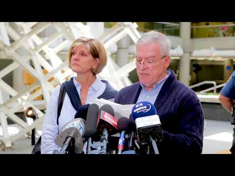 Bissonnette family makes statement