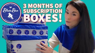 Blade Box: Unboxing 3 Months of Figure Skating Subscription Boxes! + Coupon Code