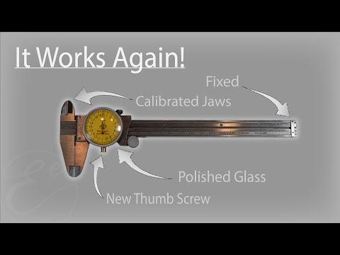 Refurbishing, Calibrating and Fixing a Starrett 120 Caliper