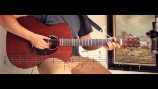 Jesus on the Mainline || Fingerstyle Guitar Tutorial (w/tab)