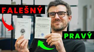 Jak funguje podvod s "falešným řidičákem"