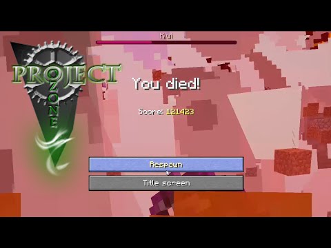 Minecraft Mods Project Ozone - THE END [E42] (Modded HQM Sky Block)