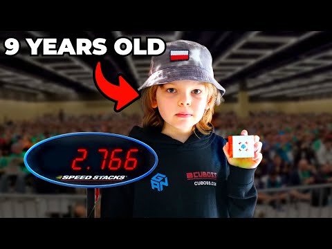 NEW WORLD RECORD! Teodor Zajder's 2.76 Rubik's Cube World Record