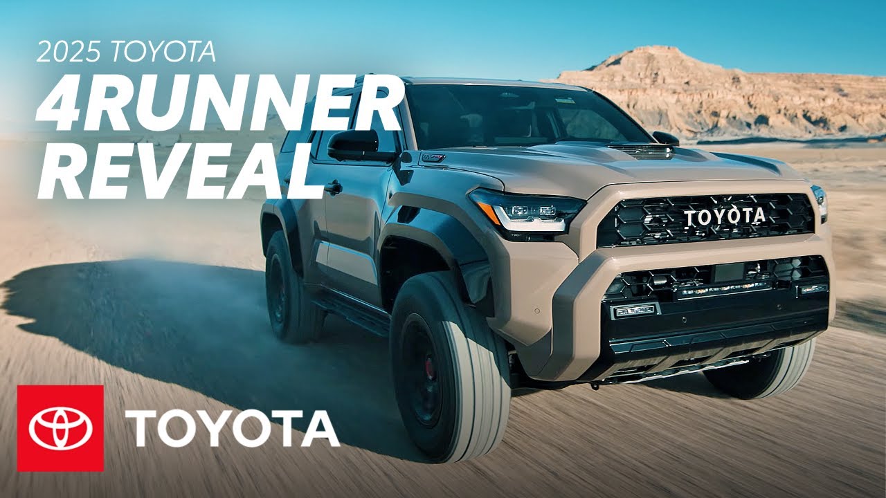 2025 Toyota 4Runner Reveal & Overview | Toyota