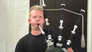 Playing a set of Ian D Murray Bagpipes.m4v