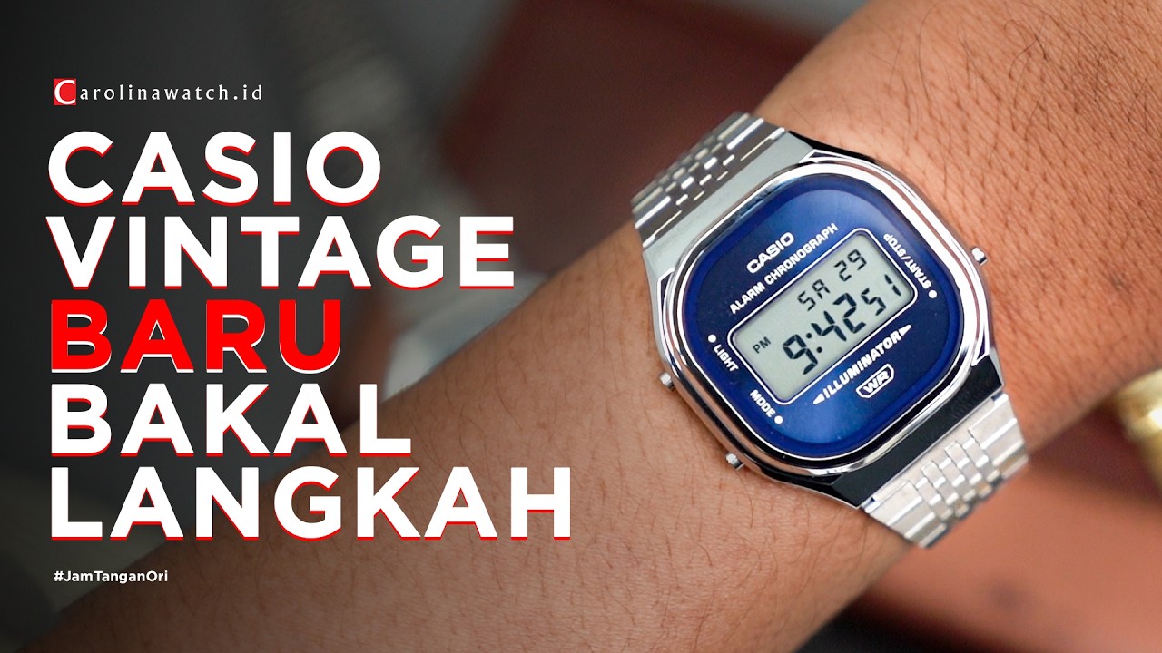 CASIO VINTAGE BARU INI BAKALAN LANGKA DAN BANYAK YANG INCER! || CASIO A140WE SERIES