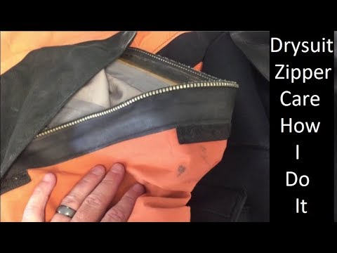Drysuit Zipper Care How I Do It