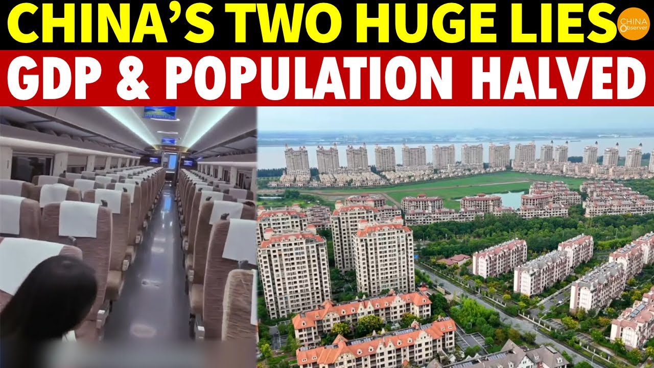 China’s Two Huge Lies Revealed: GDP Half of the U.S., Population Only Half of Official Claims