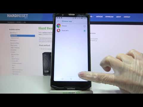 How to Change Default Apps on DOOGEE S70 - Set Default Apps